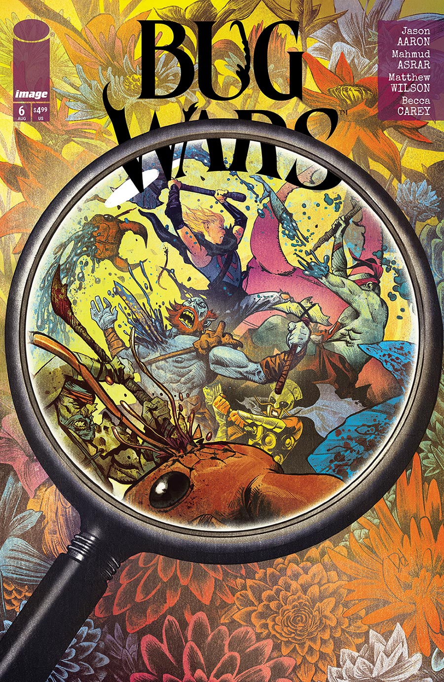 Bug Wars #6 Cover B Variant Mike Del Mundo Cover