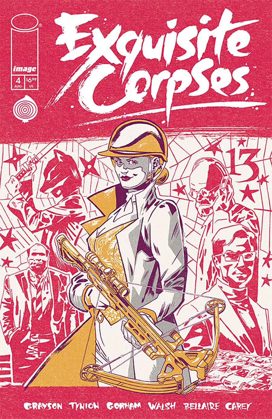 Exquisite Corpses #4 Cover C Variant Michael Walsh Polybagged & Playing Card Cover With Polybag