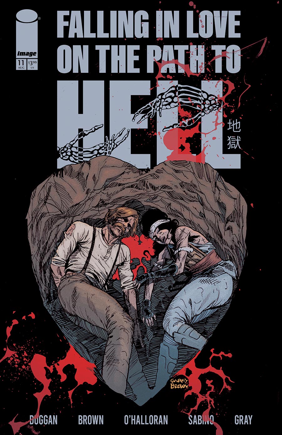 Falling In Love On The Path To Hell #11 Cover A Regular Garry Brown Cover