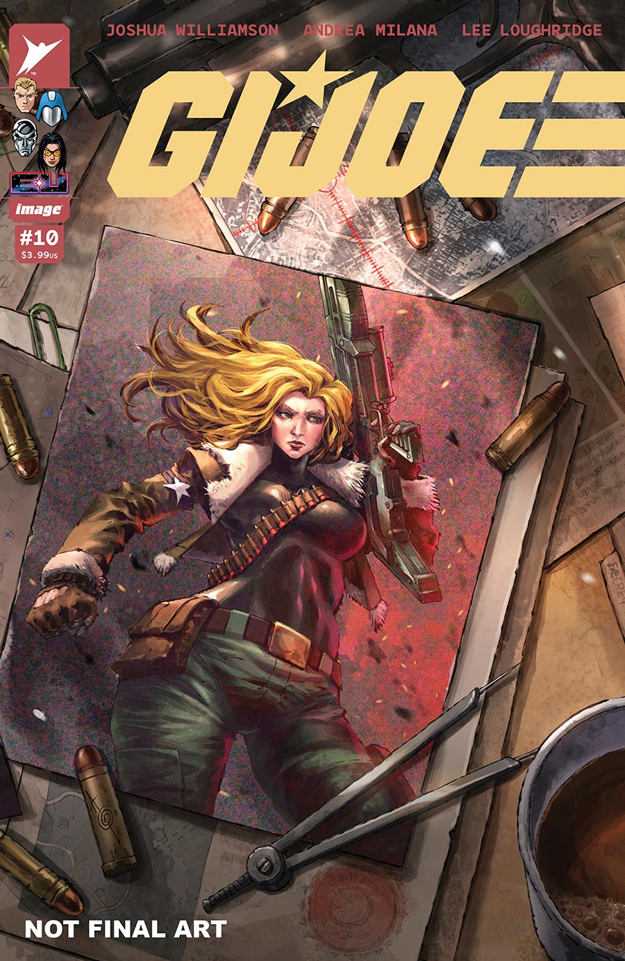 GI Joe Vol 10 #10 Cover C Incentive Alan Quah Connecting Variant Cover
