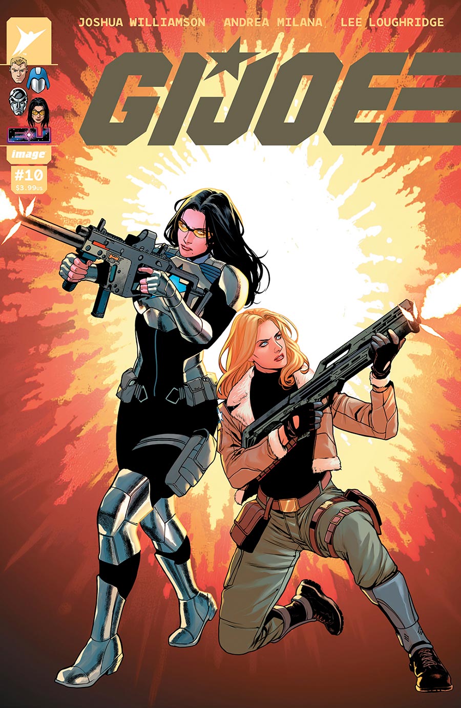 GI Joe Vol 10 #10 Cover D Incentive Lucas Meyer & Adriano Lucas Variant Cover