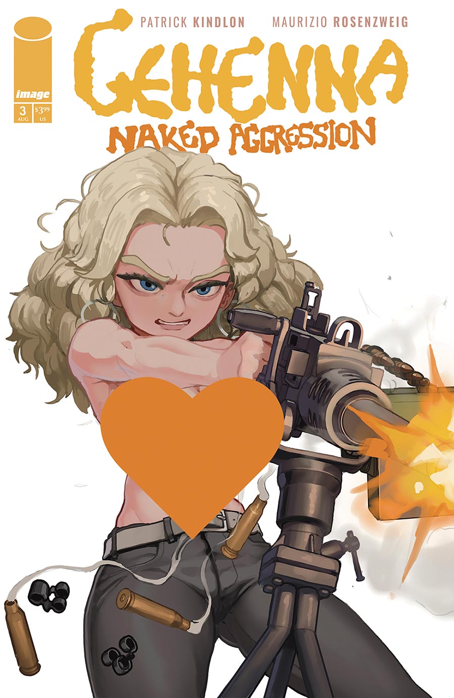 Gehenna Naked Aggression #3 Cover C Variant Rifleman Polybagged Cover With Polybag