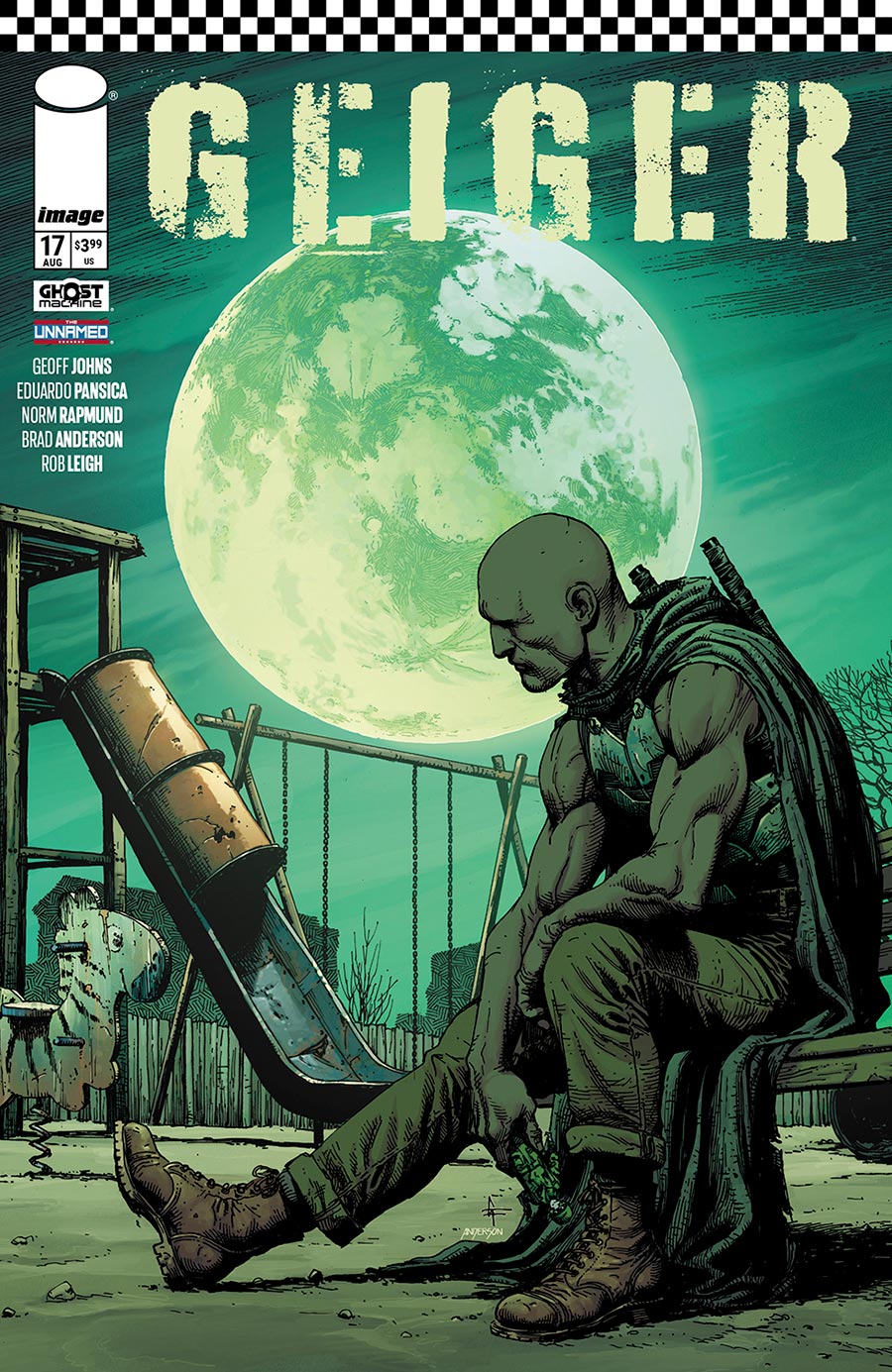 Geiger Vol 2 #17 Cover A Regular Gary Frank & Brad Anderson Cover
