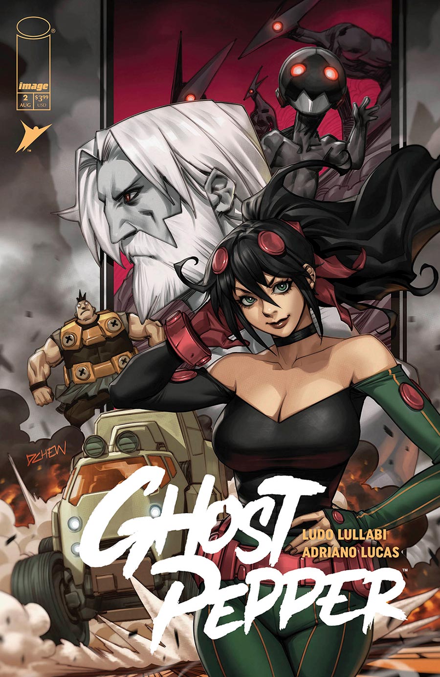 Ghost Pepper #2 Cover B Variant Derrick Chew Cover