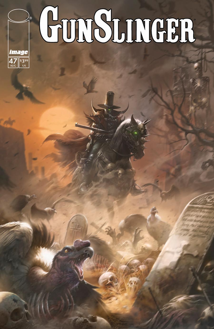 Gunslinger Spawn #47 Cover A Regular Francesco Mattina Cover