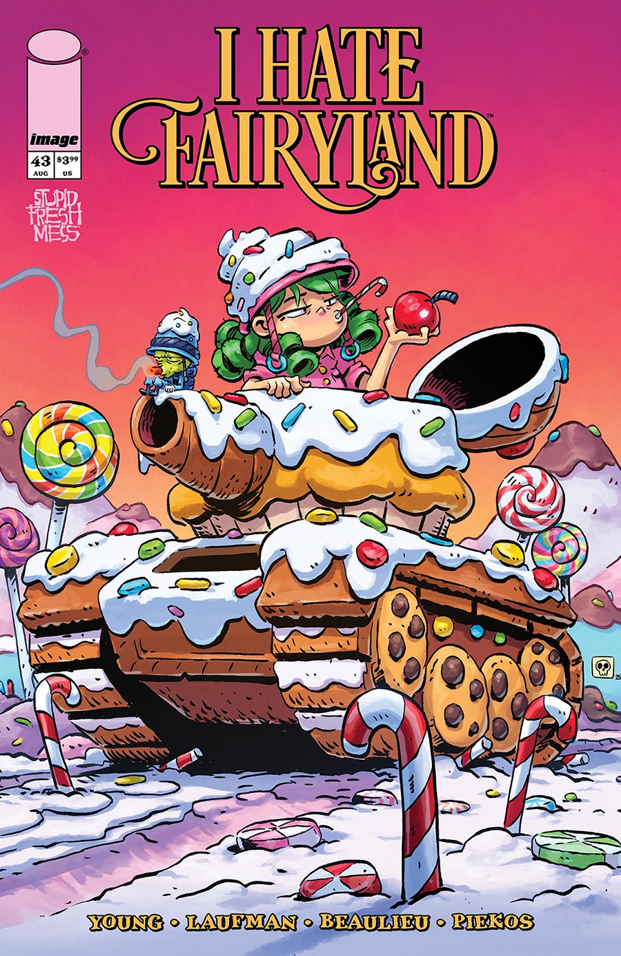 I Hate Fairyland Vol 2 #43 Cover A Regular Derek Laufman & Jean-Francois Beaulieu Cover