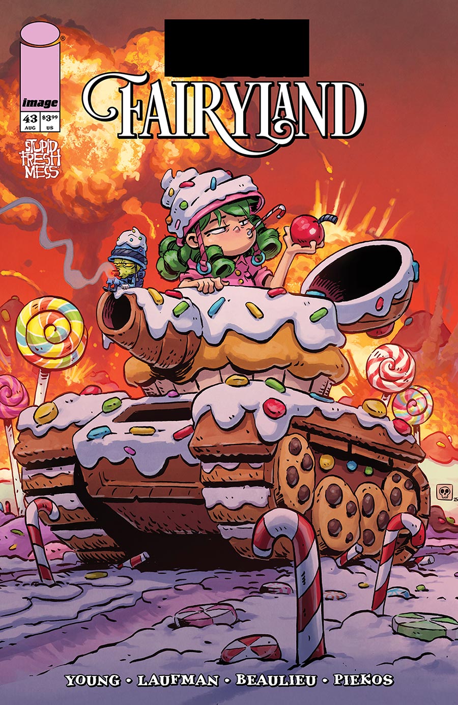 I Hate Fairyland Vol 2 #43 Cover B Variant Derek Laufman & Jean-Francois Beaulieu F**k (Uncensored) Fairyland Cover