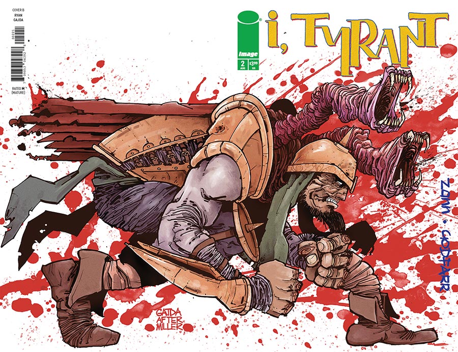 I Tyrant #2 Cover B Incentive Ryan Gajda Wraparound Variant Cover