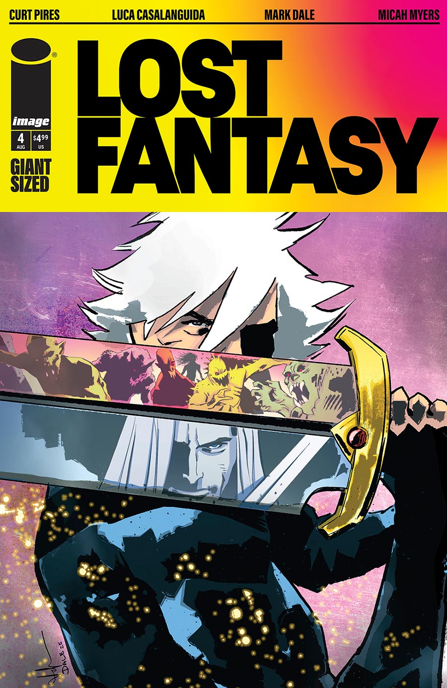 Lost Fantasy #4 Cover A Regular Luca Casalanguida Cover
