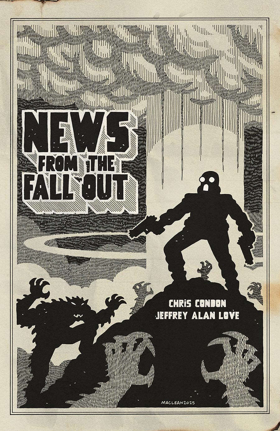 News From The Fallout #3 Cover B Variant Andrew MacLean Cover