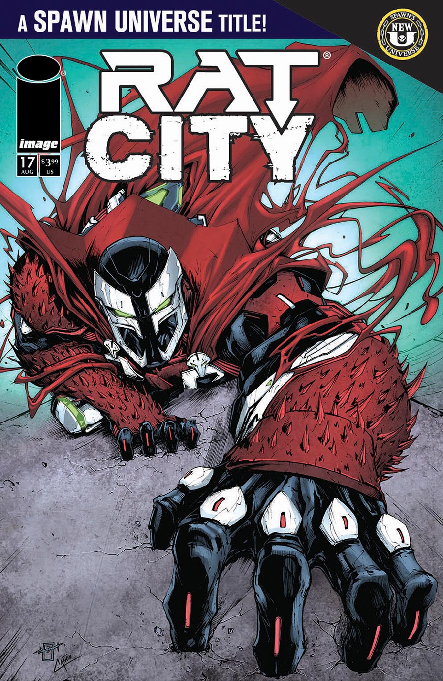 Rat City #17 Cover B Variant Jonathan Uribe Cover (Spawn Universe)