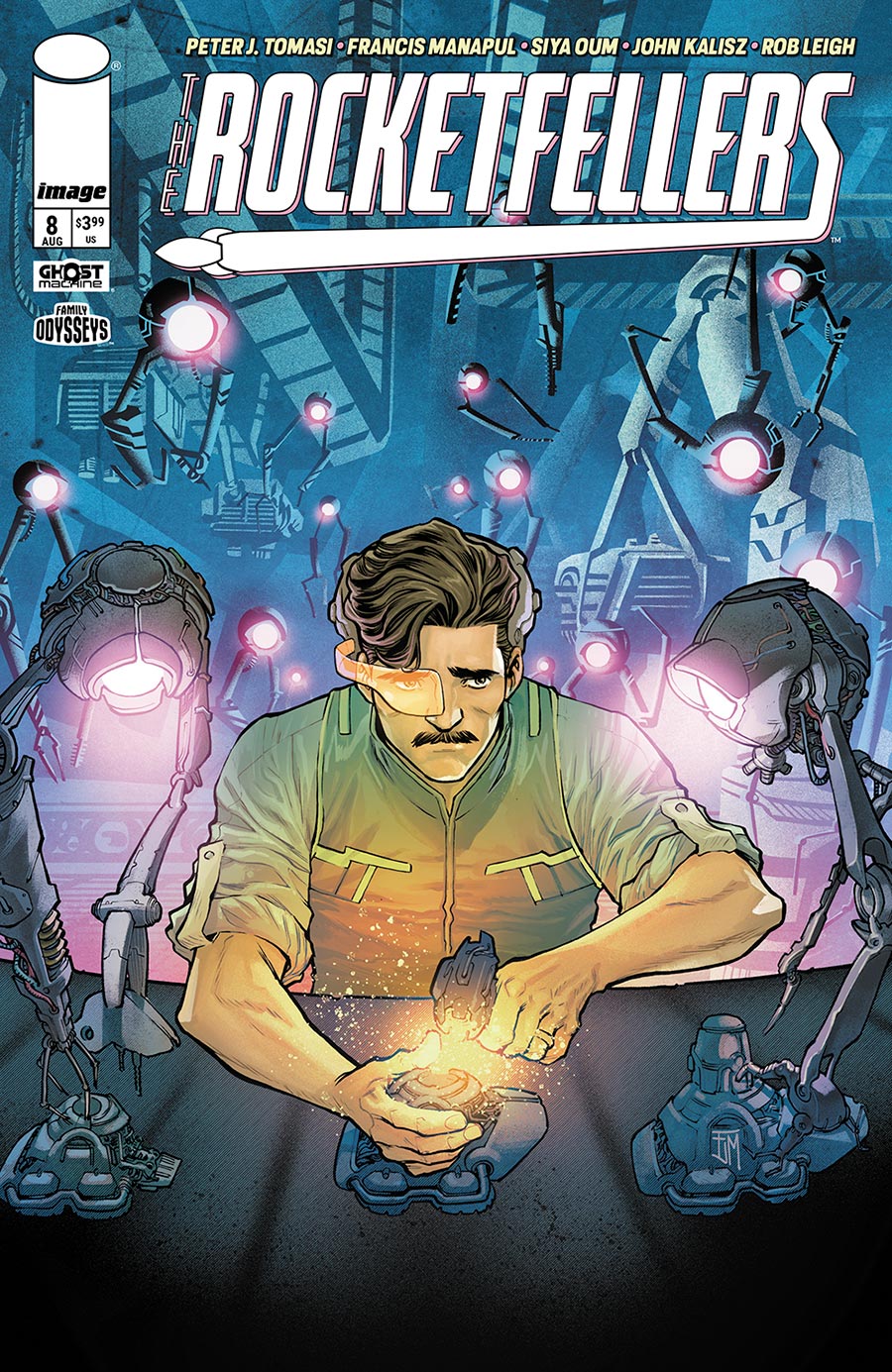 Rocketfellers #8 Cover A Regular Francis Manapul Cover