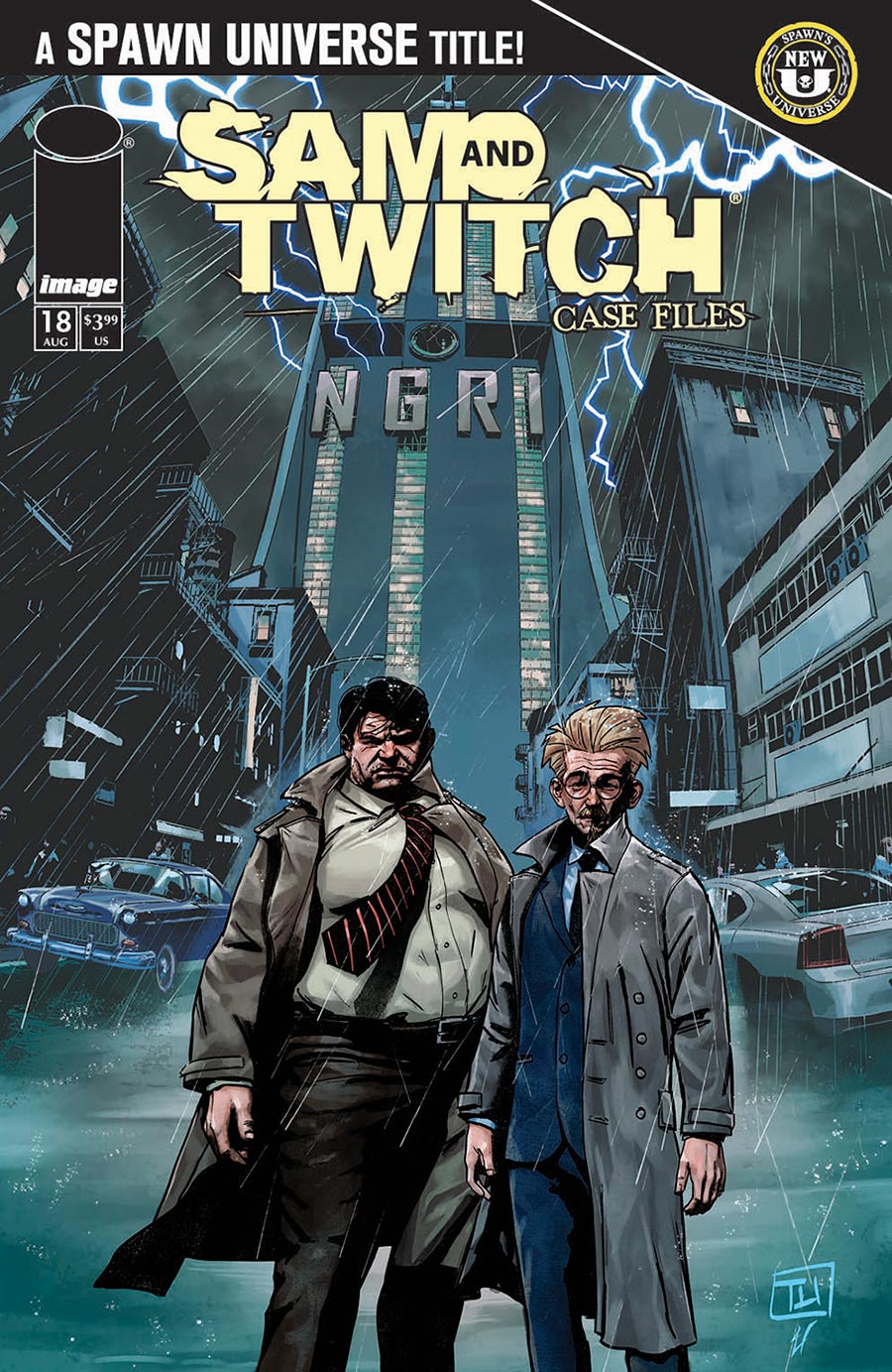 Sam And Twitch Case Files #18 Cover A Regular Thomas Nachlik Cover (Spawn Universe)
