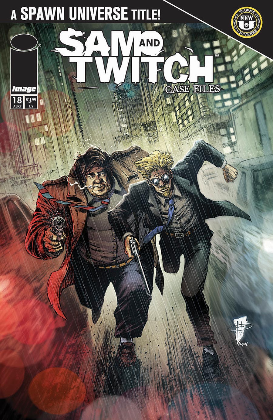 Sam And Twitch Case Files #18 Cover B Variant Daniel Henriques Cover (Spawn Universe)