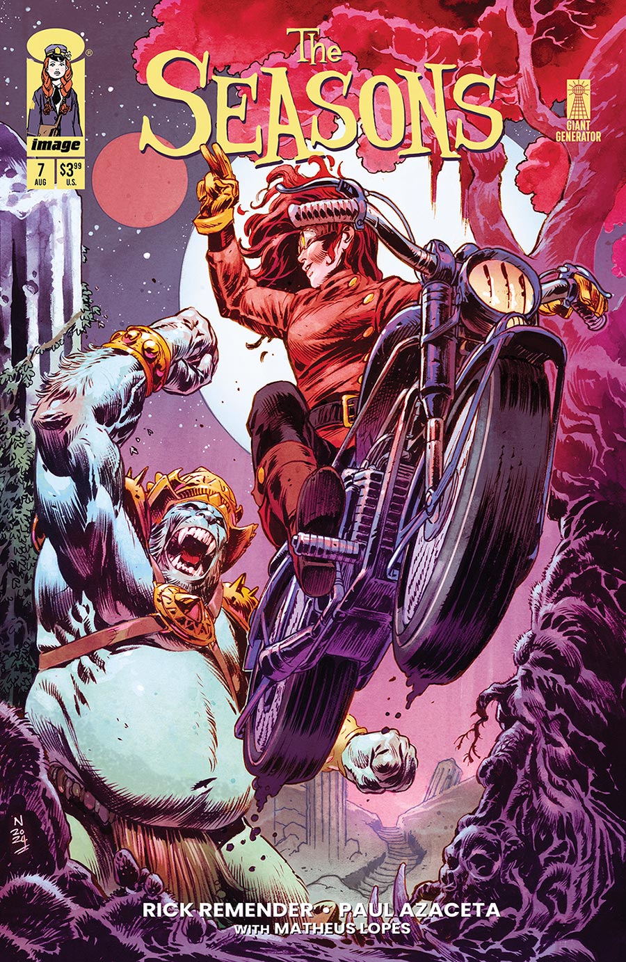 Seasons #7 Cover B Incentive Nic Klein Variant Cover