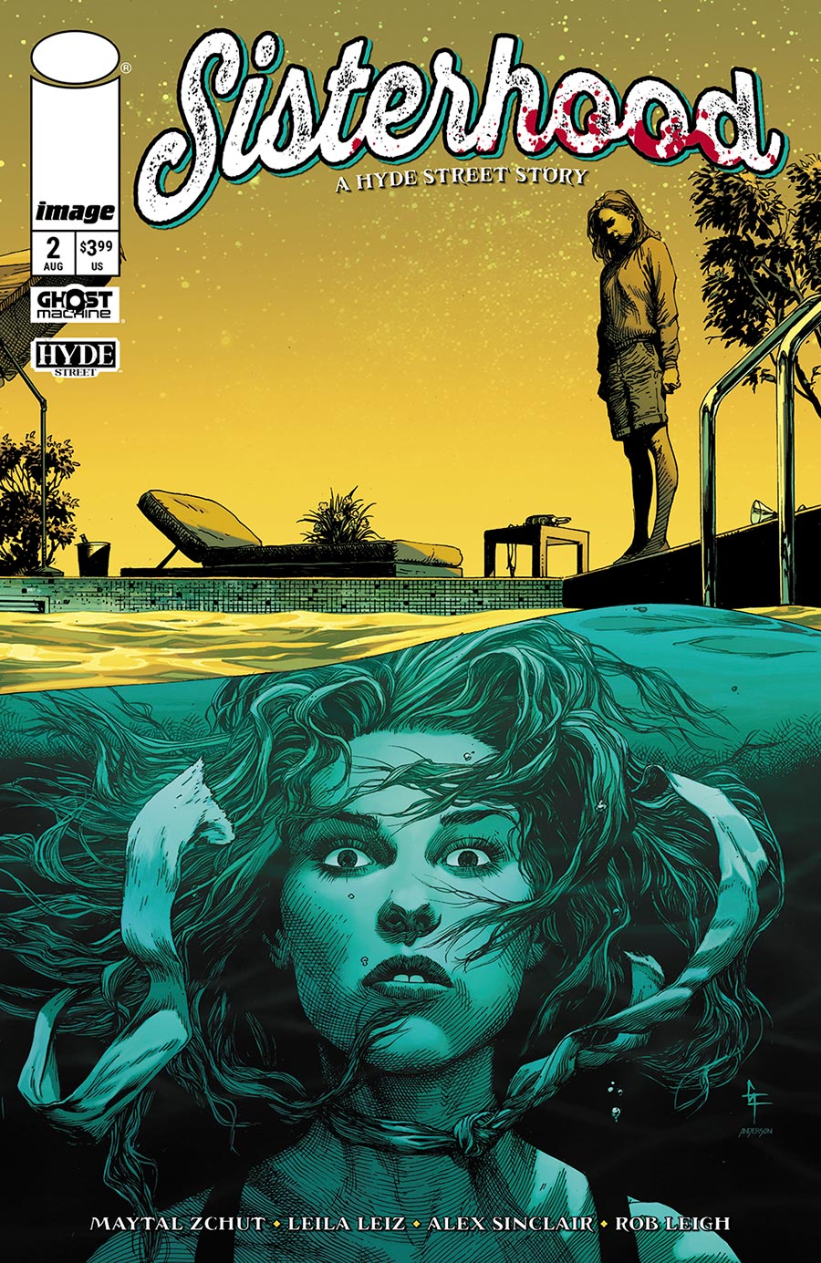 Sisterhood A Hyde Street Story #2 Cover B Variant Gary Frank & Brad Anderson Cover