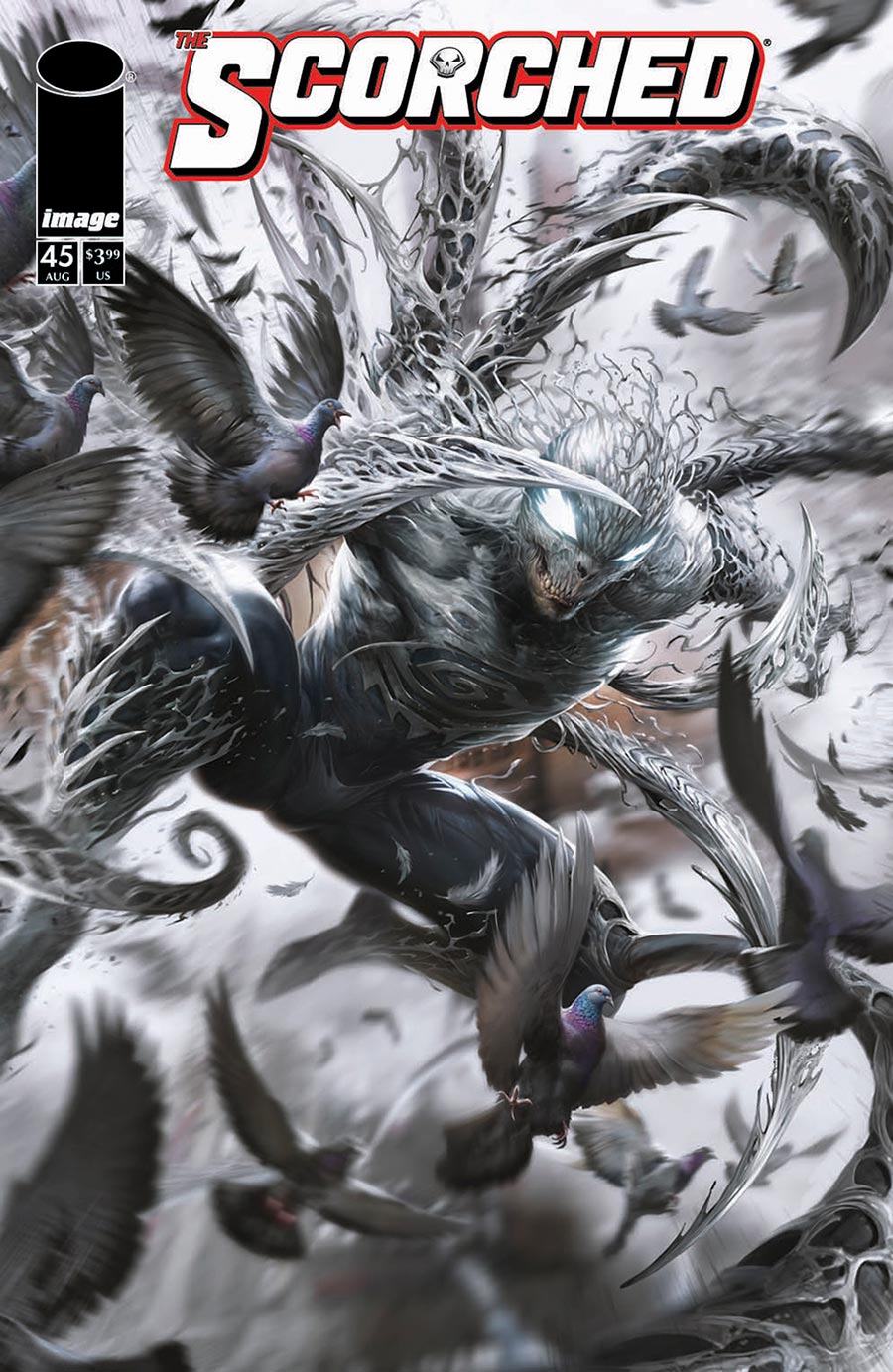 Scorched #45 Cover A Regular Francesco Mattina Cover (Spawn Universe)