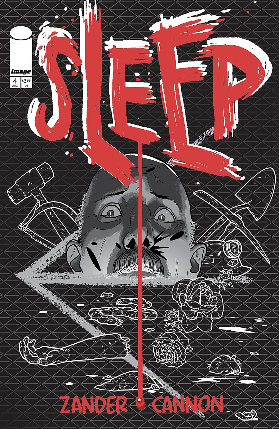 Sleep #4 Cover A Regular Zander Cannon Cover