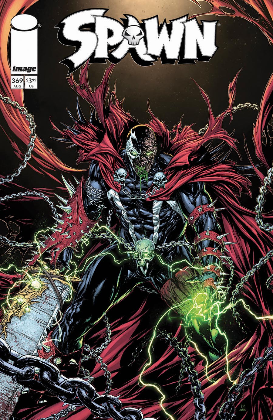 Spawn #369 Cover A Regular Raymond Gay Cover