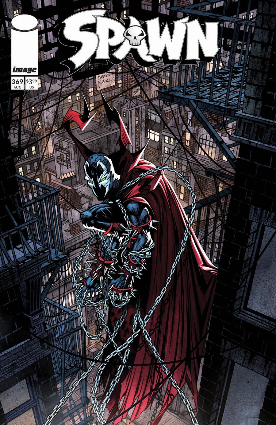 Spawn #369 Cover B Variant Danny Earls Cover
