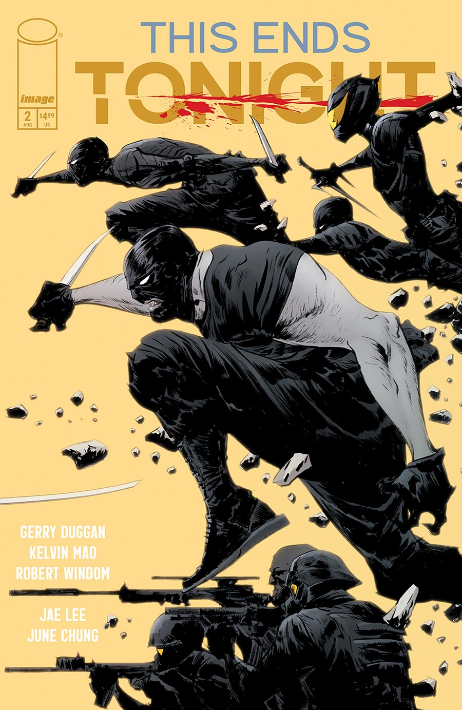This Ends Tonight #2 Cover B Incentive Jae Lee Connecting Ninja Variant Cover