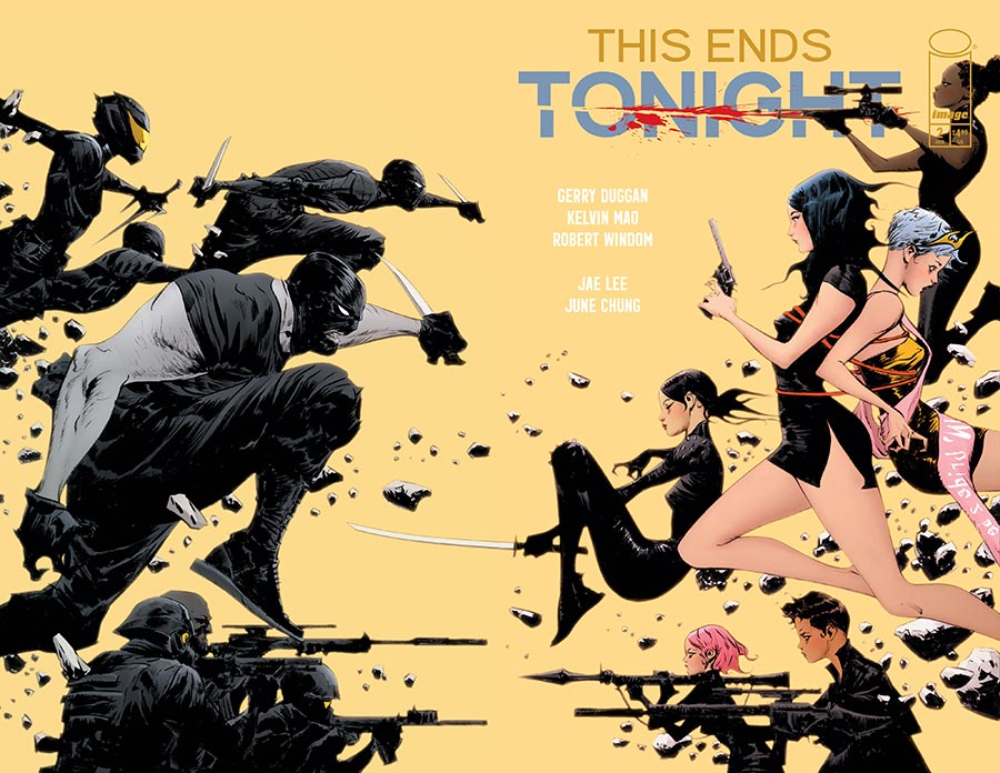 This Ends Tonight #2 Cover C Incentive Jae Lee Wraparound Variant Cover