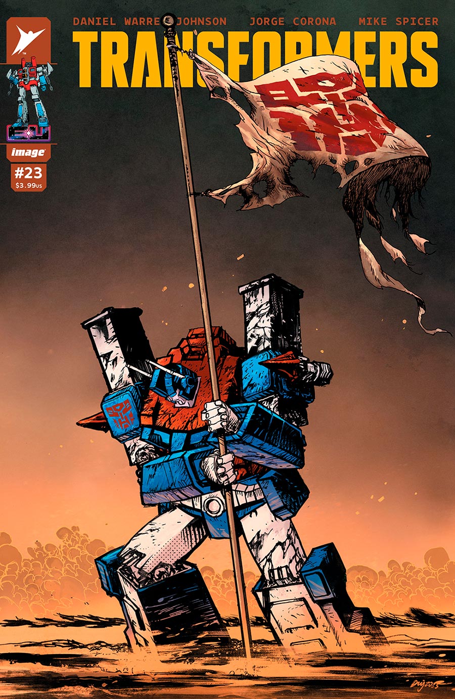 Transformers Vol 5 #23 Cover A Regular Daniel Warren Johnson & Mike Spicer Cover