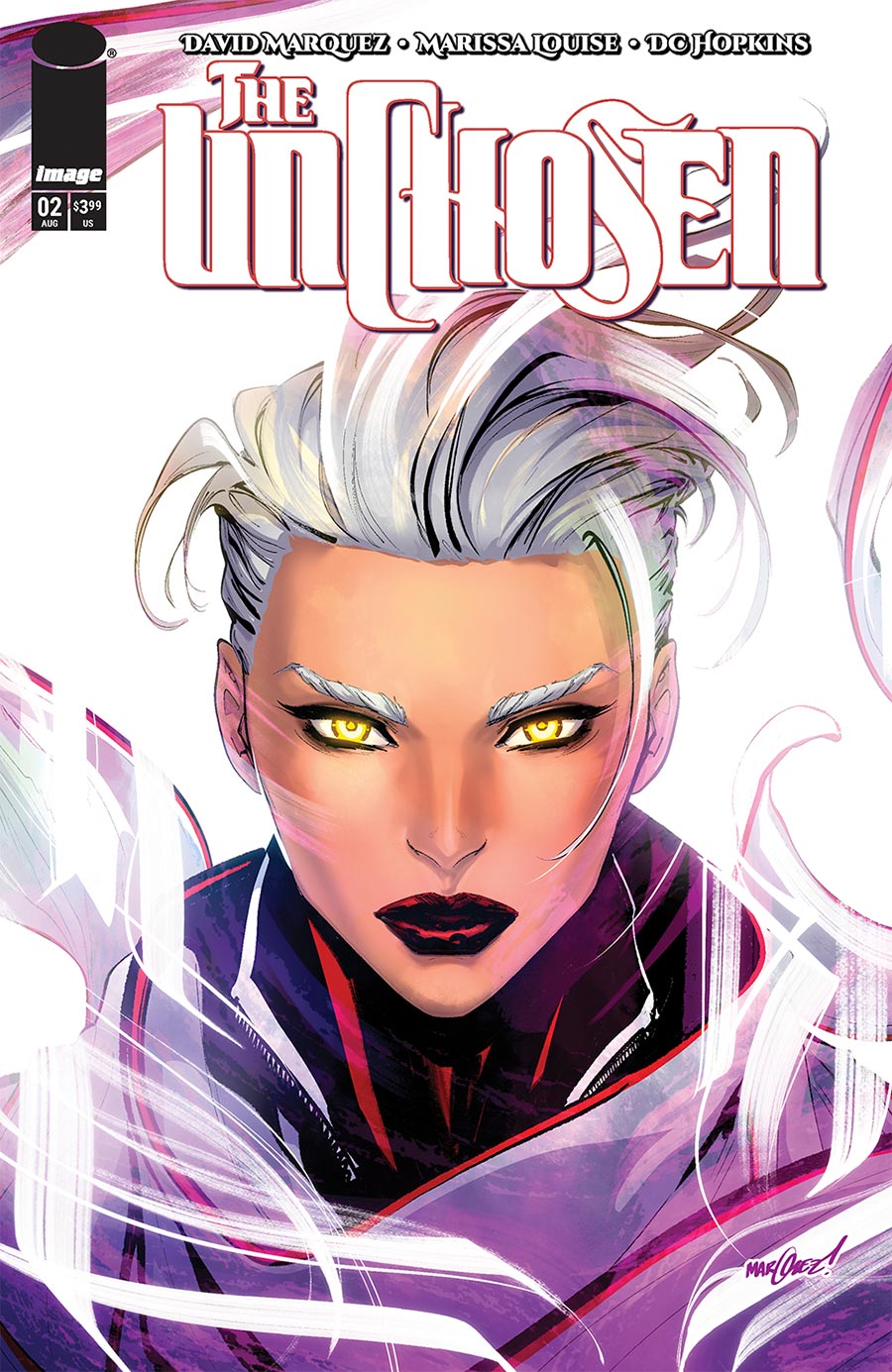 The Unchosen #2 Cover B Variant David Marquez Guardian Vasha Cover