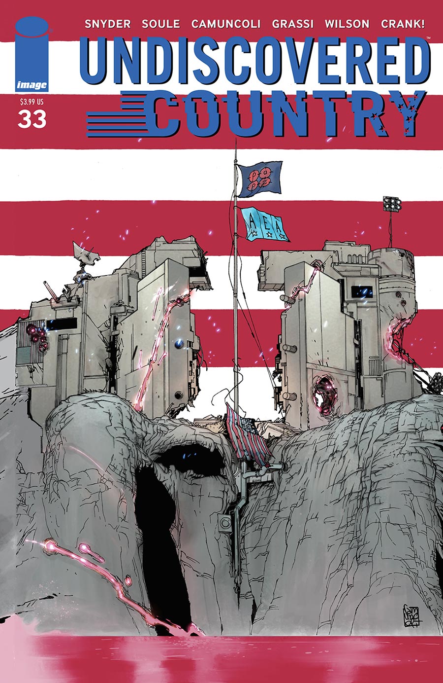 Undiscovered Country #33 Cover A Regular Giuseppe Camuncoli Cover