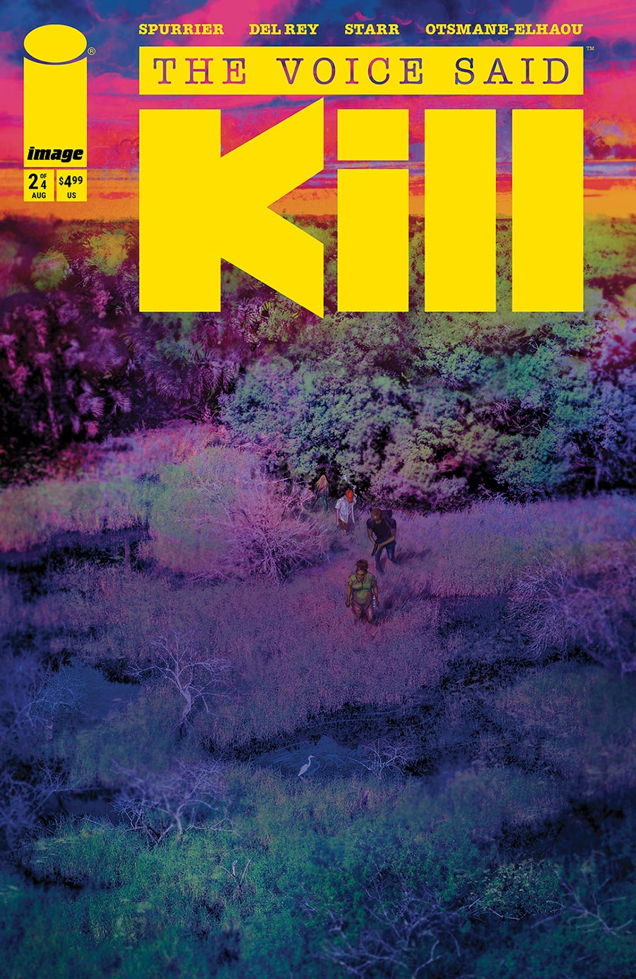 The Voice Said Kill #2 Cover A Regular Vanesa Del Rey Cover