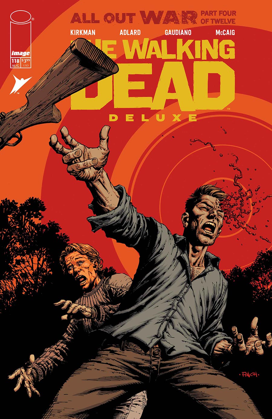 Walking Dead Deluxe #118 Cover A Regular David Finch & Dave McCaig Cover