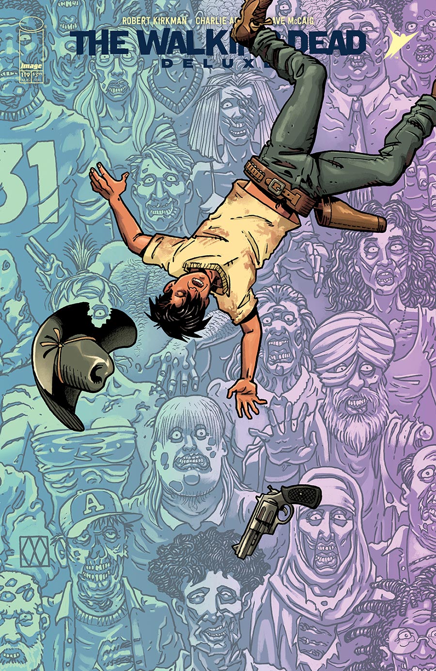 Walking Dead Deluxe #119 Cover C Variant Matt Wagner & Brennan Wagner Connecting Cover