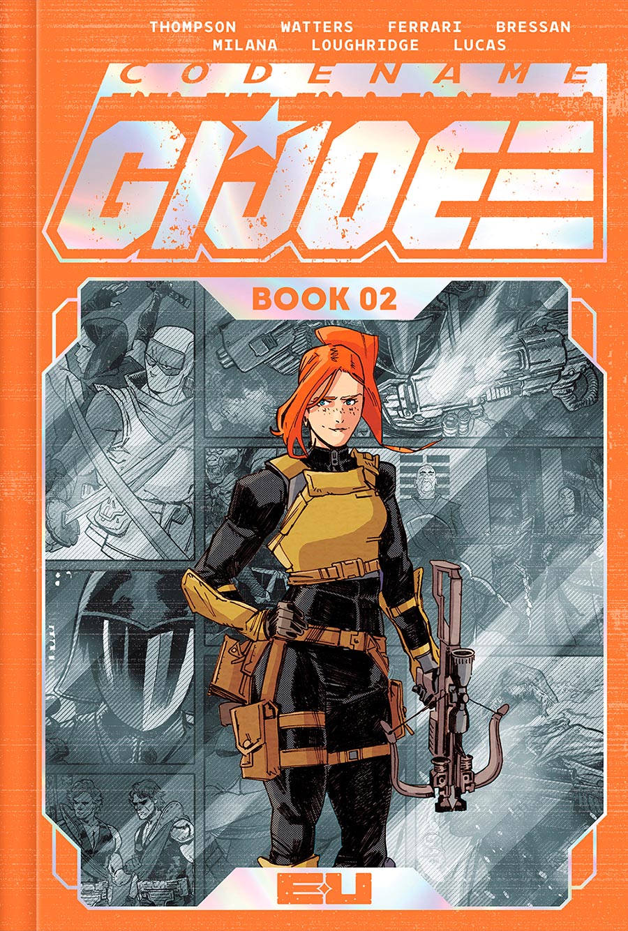 Codename GI Joe Deluxe Edition Book 2 HC Book Market Marco Ferrari Spot Foil Cover