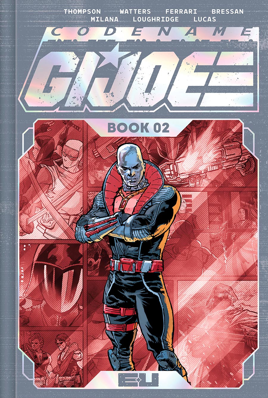 Codename GI Joe Deluxe Edition Book 2 HC Direct Market Exclusive Andrei Bressan & Adriano Lucas Spot Foil Variant Cover