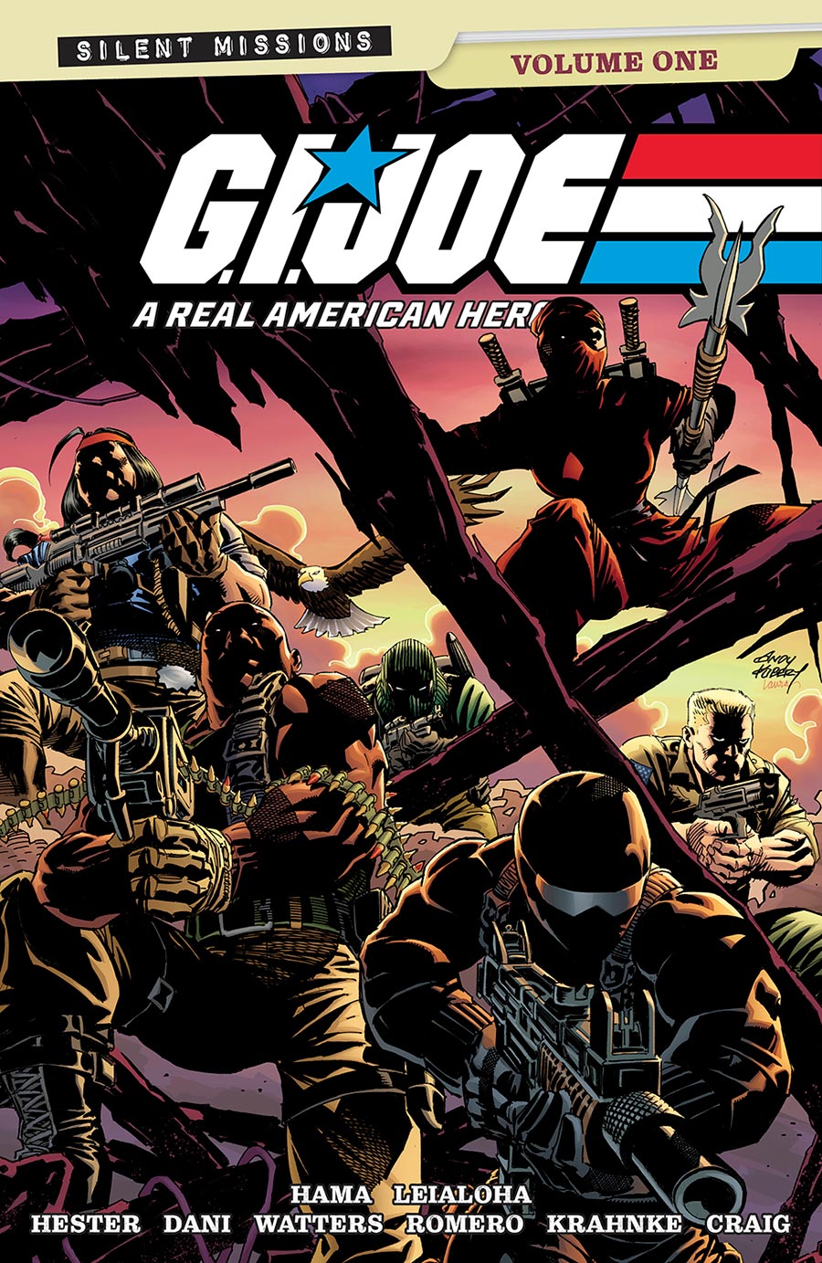 GI Joe A Real American Hero The Silent Missions TP Book Market Andy Kubert & Laura Martin Cover