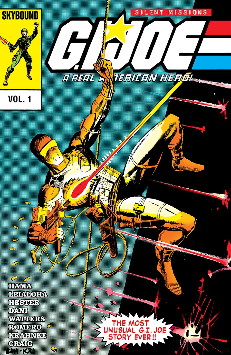 GI Joe A Real American Hero The Silent Missions TP Direct Market Exclusive Ed Hannigan & Klaus Janson Variant Cover