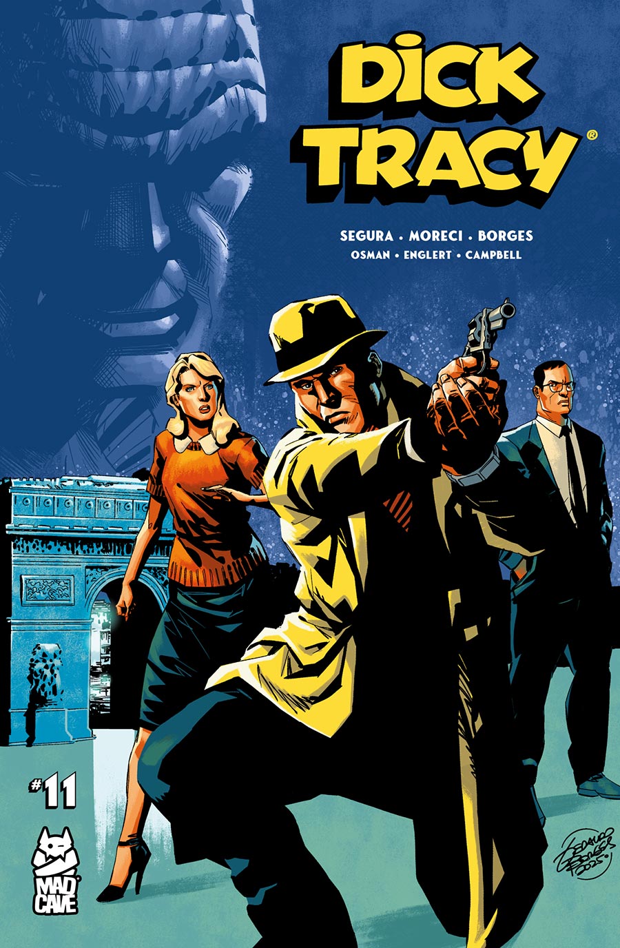 Dick Tracy (Mad Cave Studios) #11 Cover A Regular Geraldo Borges Cover