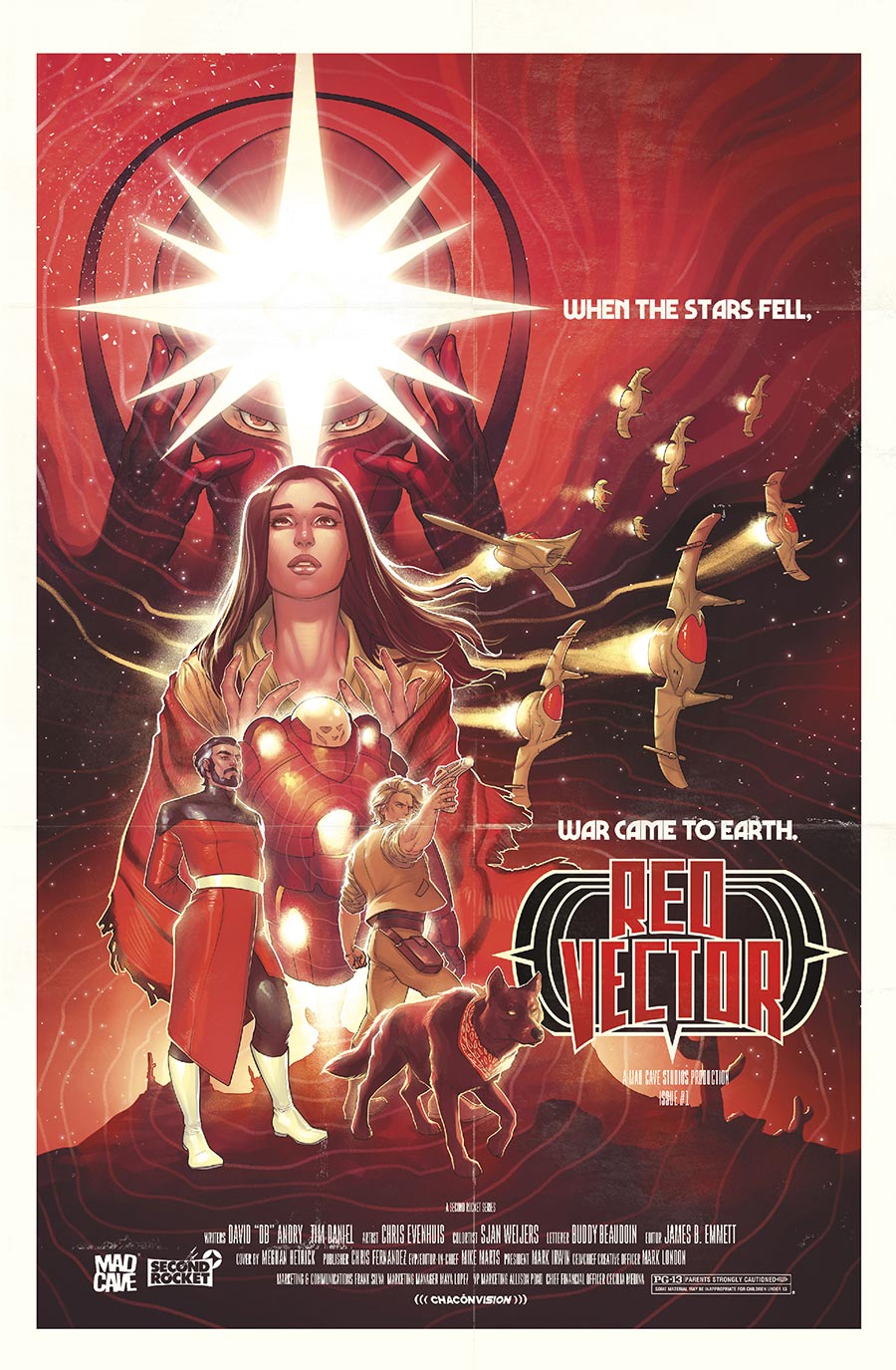 Red Vector #1 Cover B Variant Meghan Hetrick Cover