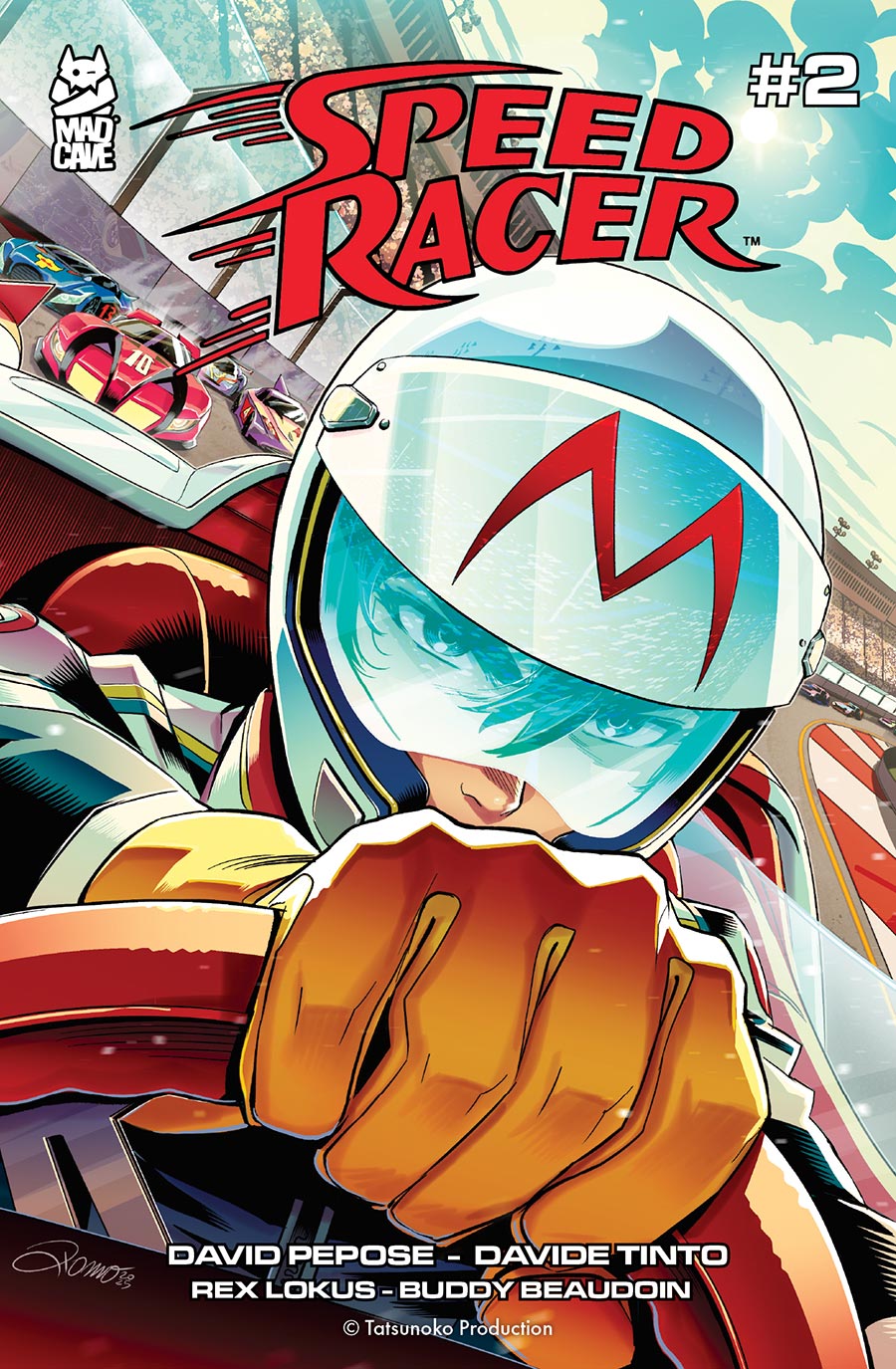 Speed Racer Vol 4 #2 Cover A Regular Alessio Zonno Cover