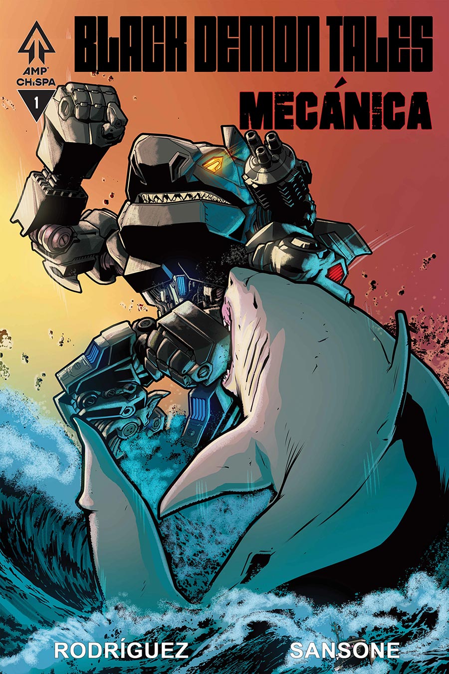 Black Demon Tales Mecanica #1 (One Shot) Cover A Regular Hugo Petrus Cover