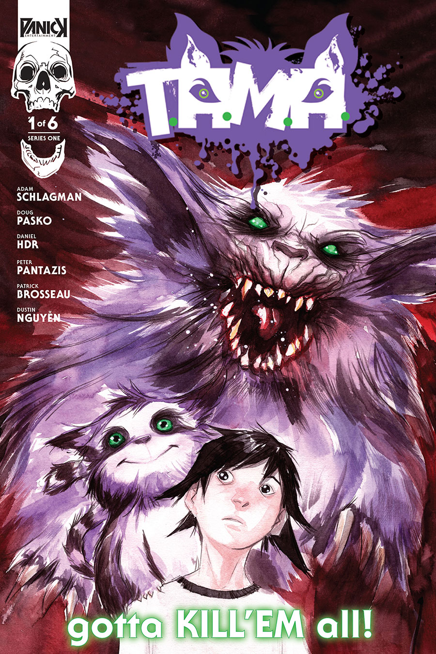 T.A.M.A. #1 Cover A Regular Dustin Nguyen Cover