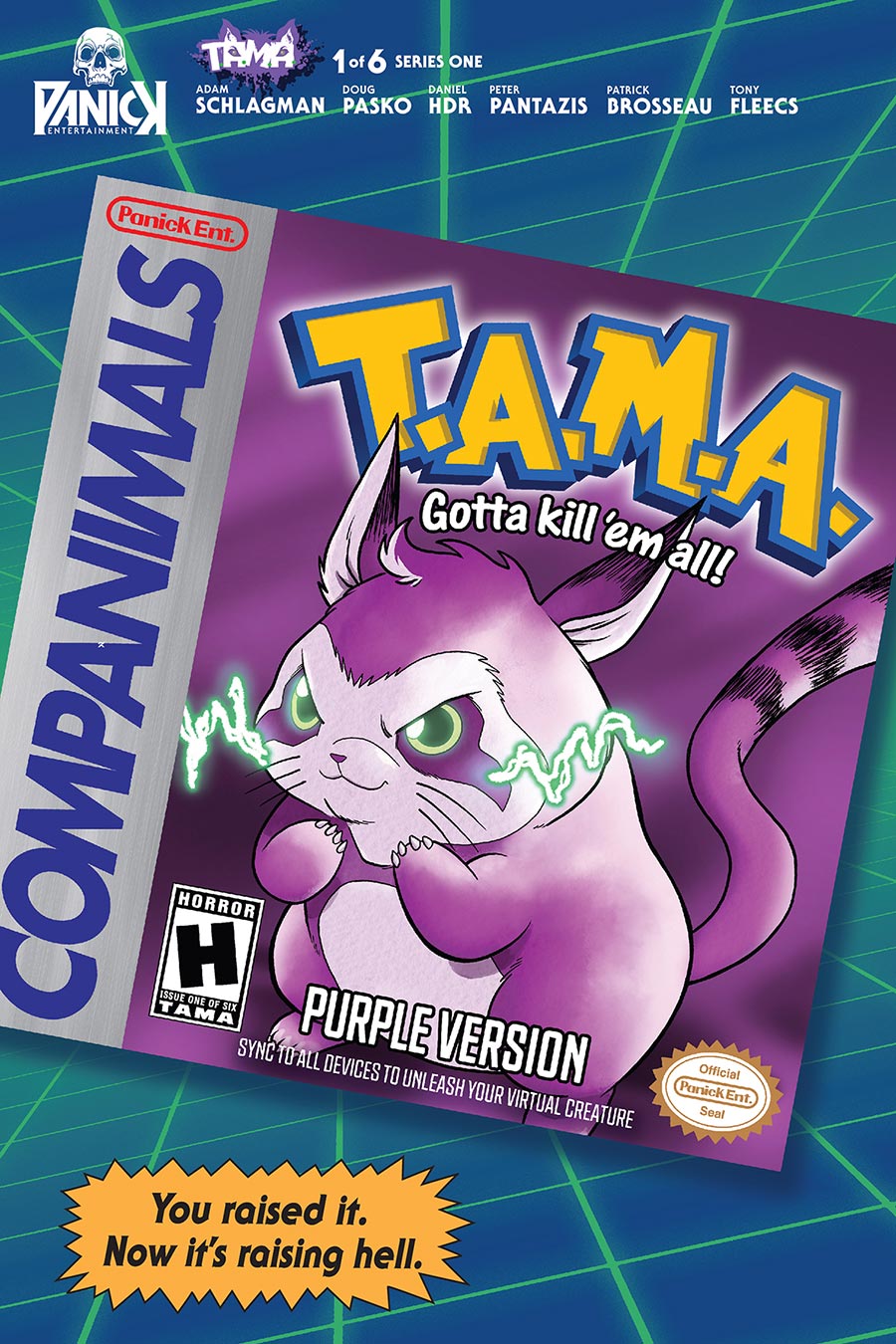 T.A.M.A. #1 Cover B Incentive Tony Fleecs 1990s Video Game Homage Variant Cover