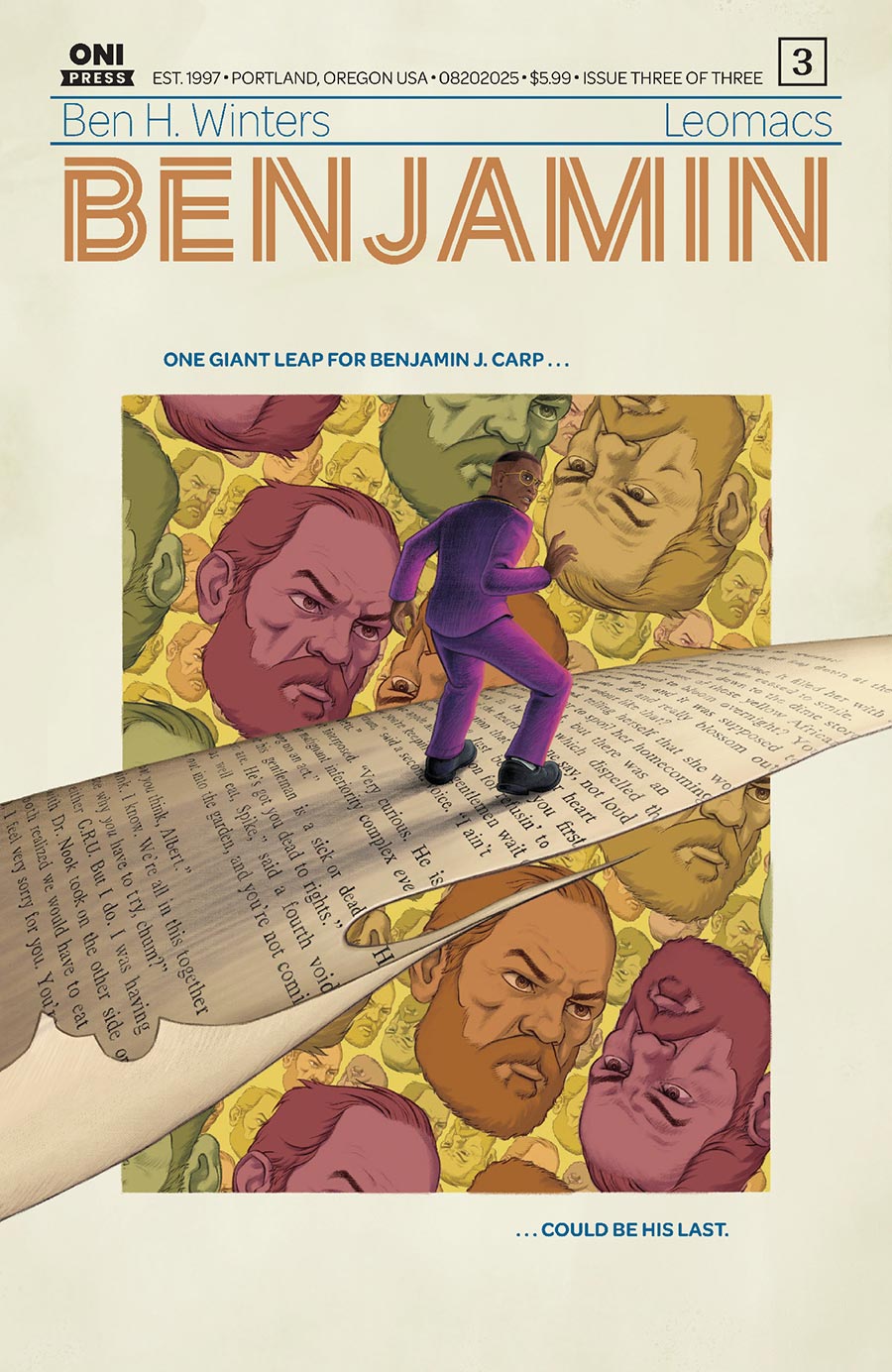 Benjamin #3 Cover B Variant Malachi Ward Cover