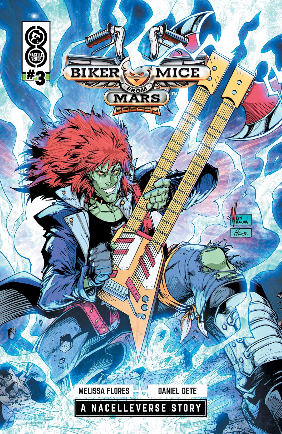 Biker Mice From Mars Vol 3 #3 Cover B Variant V Ken Marion Cover