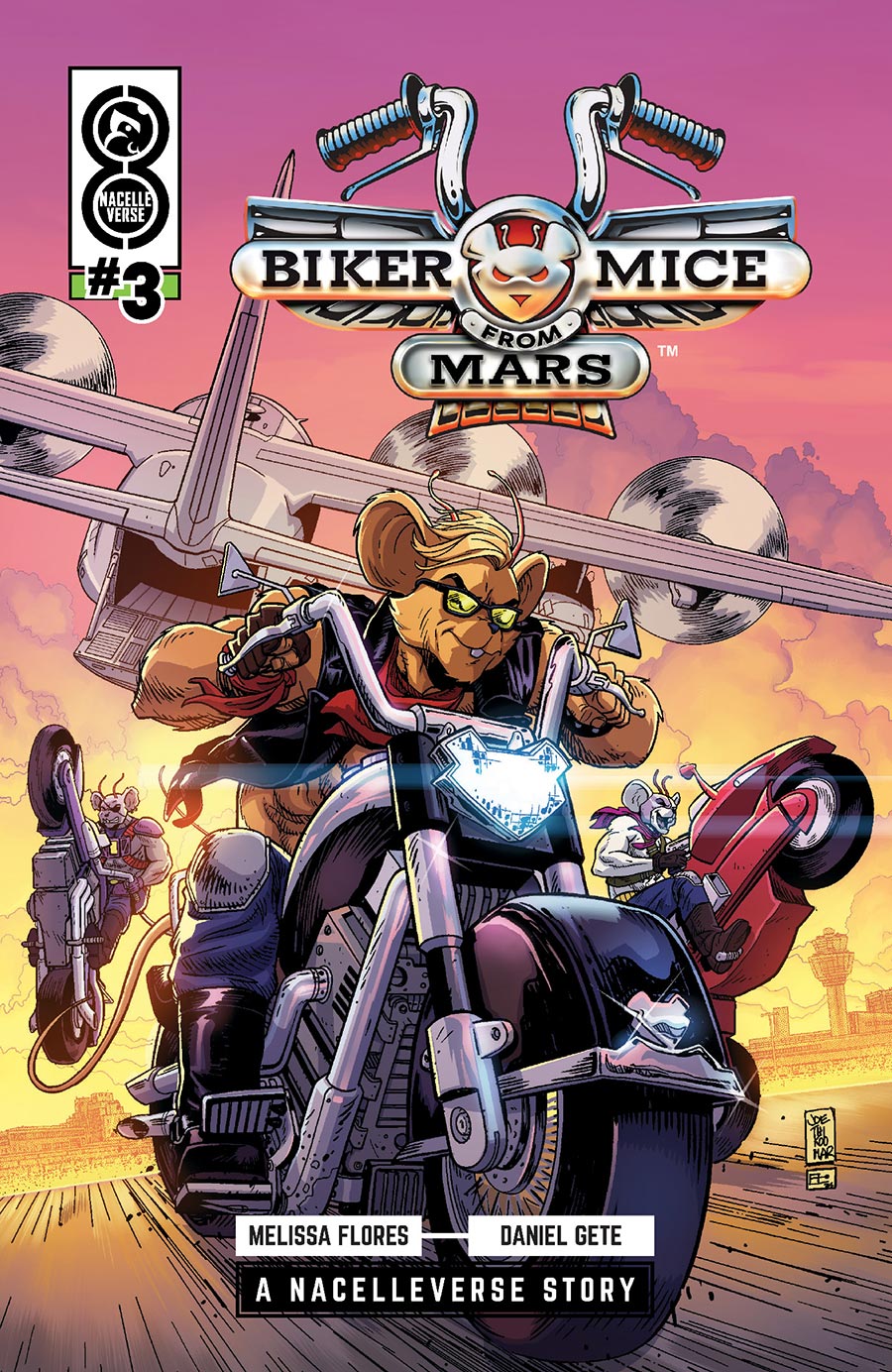 Biker Mice From Mars Vol 3 #3 Cover D Incentive AJ Jothikumar Variant Cover