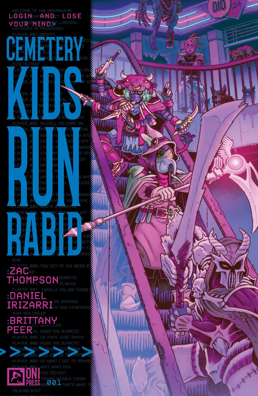 Cemetery Kids Run Rabid #1 Cover A Regular Daniel Irizarri Cover