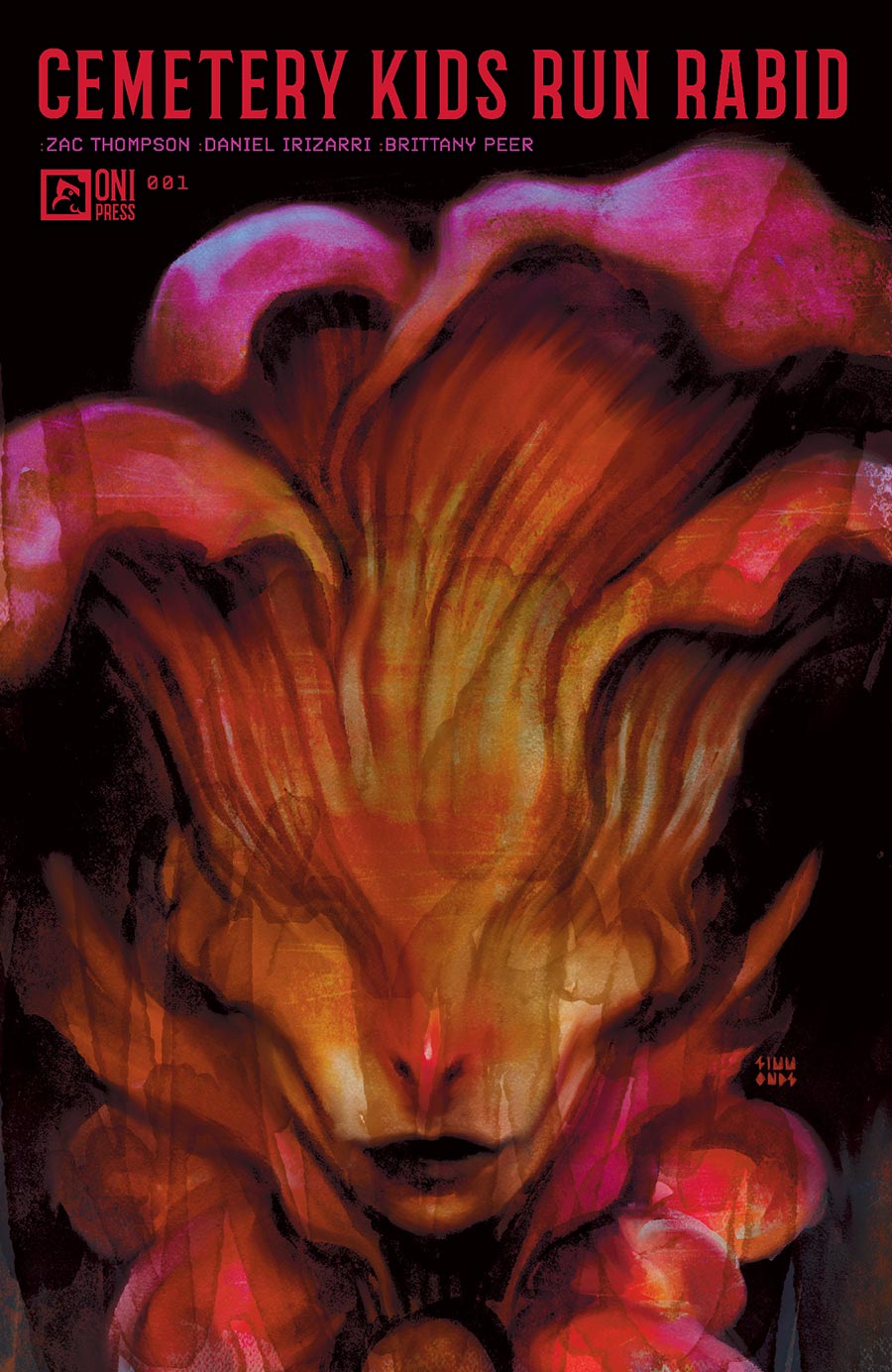 Cemetery Kids Run Rabid #1 Cover B Variant Martin Simmonds Cover