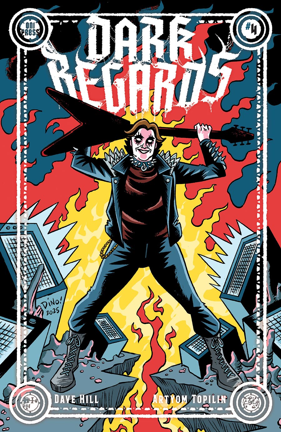 Dark Regards #4 Cover B Variant Dean Haspiel Cover