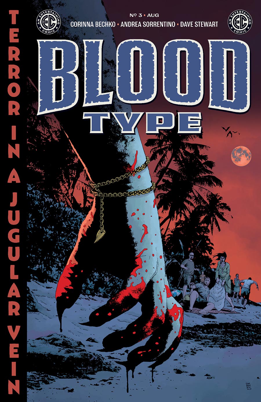 Blood Type #3 Cover B Variant Andrea Sorrentino Cover (EC Comics)