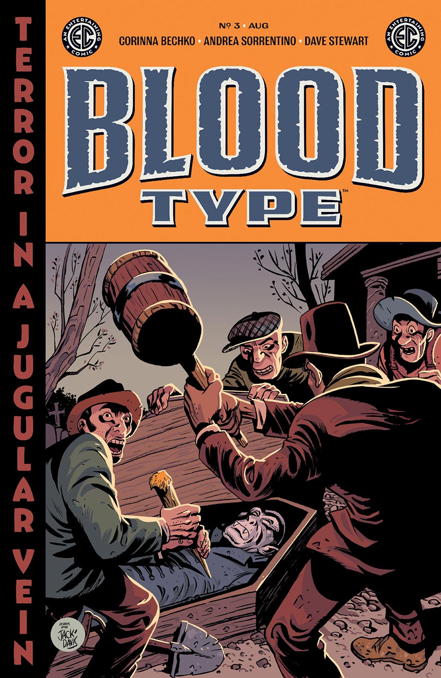 Blood Type #3 Cover C Incentive Albert Monteys EC Homage Variant Cover (EC Comics)